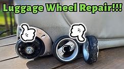 Broken Wheel Repair on Tumi Luggage - Easy Fix!