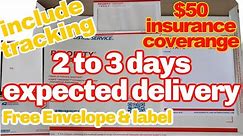 How to send and label Priority Mail Flat Rate Envelope | Domestic Only