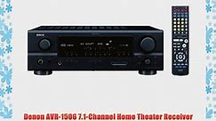 Denon AVR-1506 7.1-Channel Home Theater Receiver