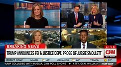 Panel on Donald Trump announces FBI & Justice Dept. probe of Jussie Smolett. #DonaldTrump #Breaking #News #JussieSmollett