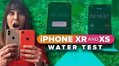 iPhone XR and XS extreme water test