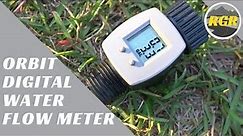 Digital Flow Meter By Orbit | Product Review | Measure Gallons through your hose accurately