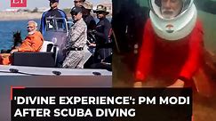 'More than courage, it was faith, says PM Modi after scuba diving to perform prayers at ancient Dwarka city
