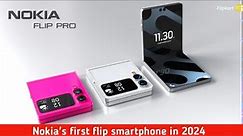 Nokia's first flip smartphone in 2024 | NOKIA FLIP Pro 5G | Ultra Durable Foldable Smartphone [2024]