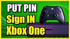How to Put Password Pin On Login for Xbox One Account (Easy Tutorial)