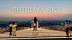 【4K】SHIBUYA SKY - Beautiful View Of Tokyo