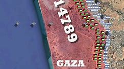 Israeli - Hamas War Animated Map 2023