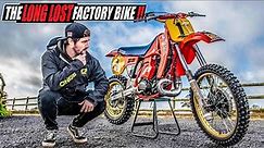 Long Lost Factory 2 Stroke Reunited with Motocross Legend!
