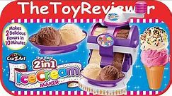 Cra-Z-Art The Real 2 in 1 Ice Cream Maker Kit Unboxing Tutorial by TheToyReviewer