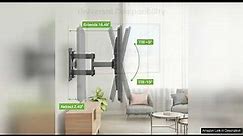 USX MOUNT Full Motion TV Wall Mount for Most 47-84 inch Flat Review