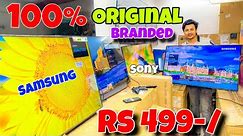 100% Original Sony Tv Only Rs 499-/ 😳 cheapest branded led tv | samsung , Oneplus, Mi , Realme ,