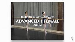 Advanced 1 Female Syllabus