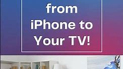Airplay from iPhone to any TV! 📺