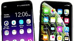 Galaxy S8 vs iPhone XS!