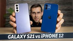 iPhone 12 vs Galaxy S21: I'm switching to the Galaxy!