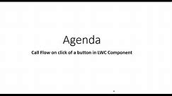Call Flow From LWC (on click of button in lwc)