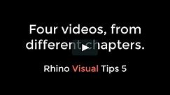 Rhino Visual Tips 5