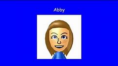 Wii Party Mii Tutorial - Abby