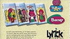 Barney's 4 Videos Pack (1999/2000) - VHS Preview