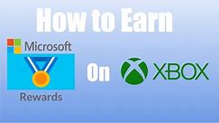 How to Earn Microsoft Rewards on the XBOX! Free Gift card & More