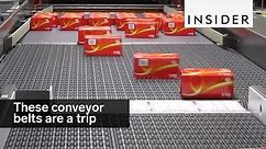 These conveyor belts are a trip