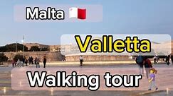 Malta- Valletta- Valletta Waterfront walking tour, street views. Мальта, Валлетта. #malta #valletta