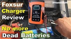 FOXSUR Pulse Charger REVIEW (Cheap car battery charger): Easy way to KEEP BATTERY during lockdown