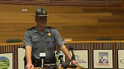 Oregon State Police give news briefing after AMBER Alert canceled, suspect shoots himself