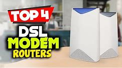 BEST DSL Modem Router Combo 2023 - Top 4 cable modem router [Reviews]