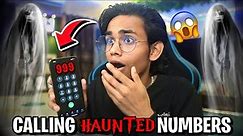 CALLING *HAUNTED NUMBERS* YOU SHOULD NEVER CALL at 3:00AM!!