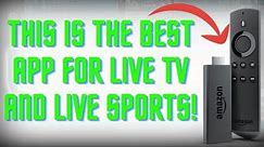 This Is The Best App For Live TV And Live Sports On The Firestick! STREAMFIRE Is FREE!