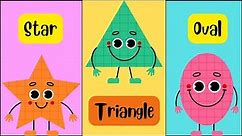 Shapes Name | Names of Shapes | Kids Vocabulary | Shapes name in English