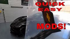 Another Quick Easy Car Mod! Custom Emblems! Corvette Stingray Or ANY CAR!!