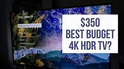 Best Budget 4K HDR TV 2019? | TCL 55S425 55-inch 4K Smart LED Roku TV REVIEW