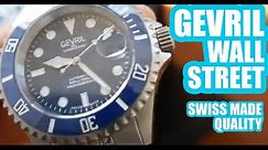 Gevril Wall Street 43mm - Swiss Made Automatic