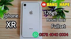 (Sold) Review Iphone XR 128gb iBox Fullset di Bang Hape siap COD Tokopedia Shopee