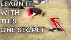How To Do A Frontflip On Ground For Beginners