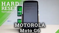 How to Factory Reset MOTOROLA Moto G6 - Wipe Data / Format Data |HardReset.Info