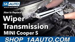 How to Replace Wiper Transmission 07-13 Mini Cooper