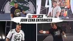 WWE 2K23: All John Cena Entrances in Classic Arenas!
