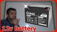 How to charge 12v lead acid battery theoretically