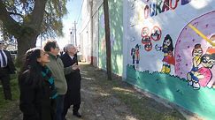 AG Garland tours murals that honor Uvalde victims