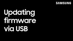 How to manually update the firmware on your Samsung TV | Samsung US