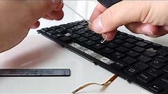 How to Remove, replace and reattach the Spacebar Keycap on SONY Notebook Laptop