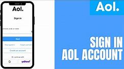 AOL: How To Sign In | Login AOL Account | aol.com login page