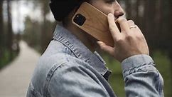 iPhone wooden case - unique iPhone protection with real wood
