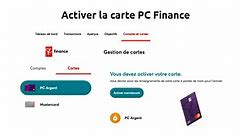 Activer la carte PC Finance | pcfinancial.ca en français