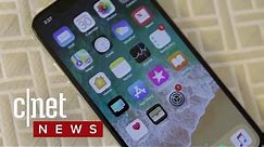 Apple iPhone X production cut in half? (CNET News)