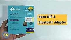 TP LINK Nano Wi Fi + Bluetooth Adapter | AC600 Wi Fi Dongle for PC