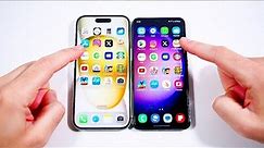 iPhone 15 vs Galaxy S23 Speed Test (One UI 6)